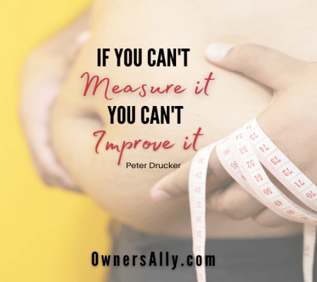 If you can't measure it, you can't improve it. #PeterDrucker, #EricMiller, #newmindsetacademy