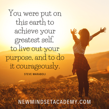 You were put on this earth to achieve your greatest self, to live out your purpose, and to do it courageously.#ericmiller, #newmindsetacademy Can you think of a recent goal that you failed 