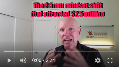 The 2.5mm mindset shift that attracted $2.5 million